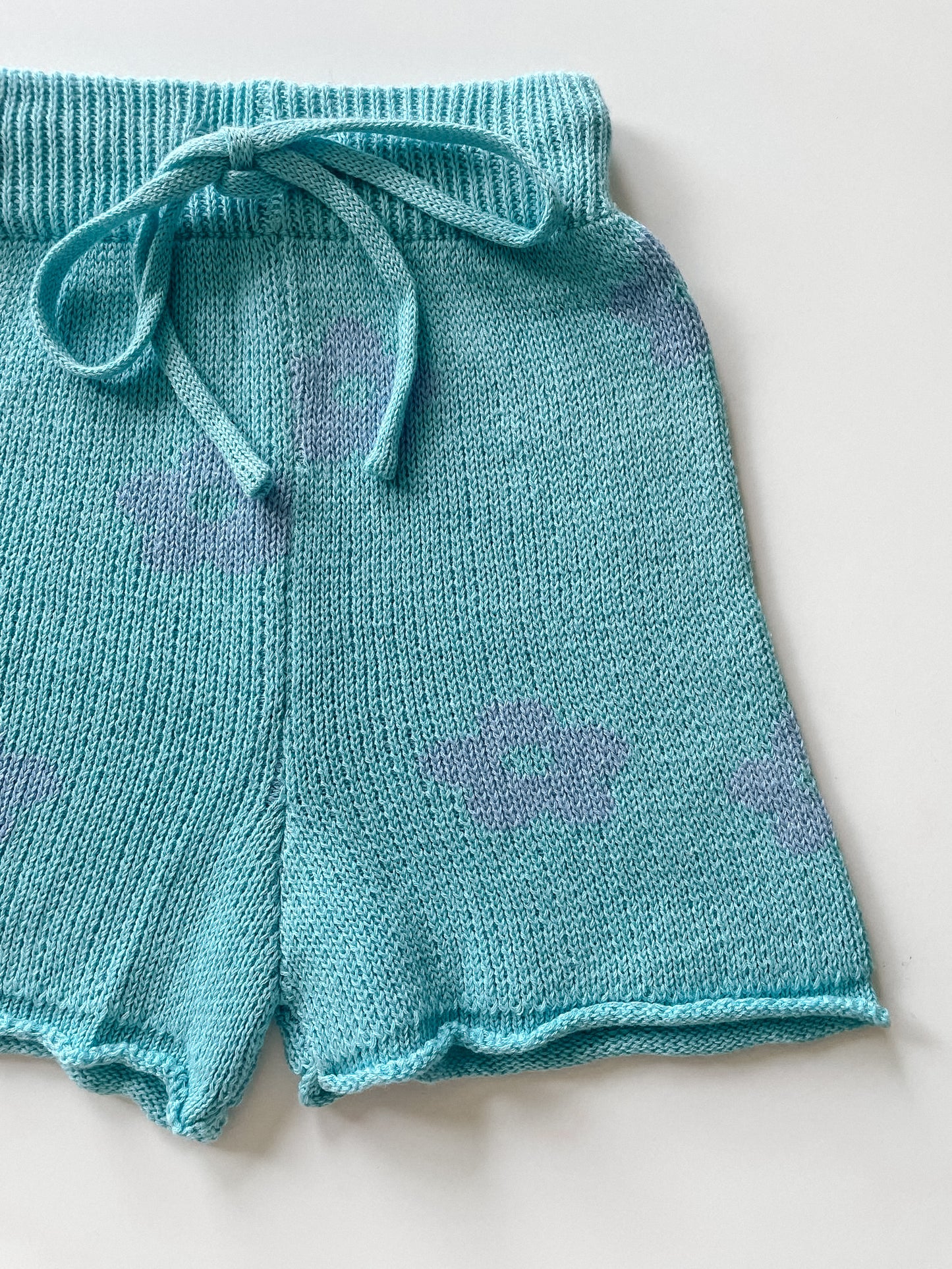 Knit Shorts | Ocean Posy