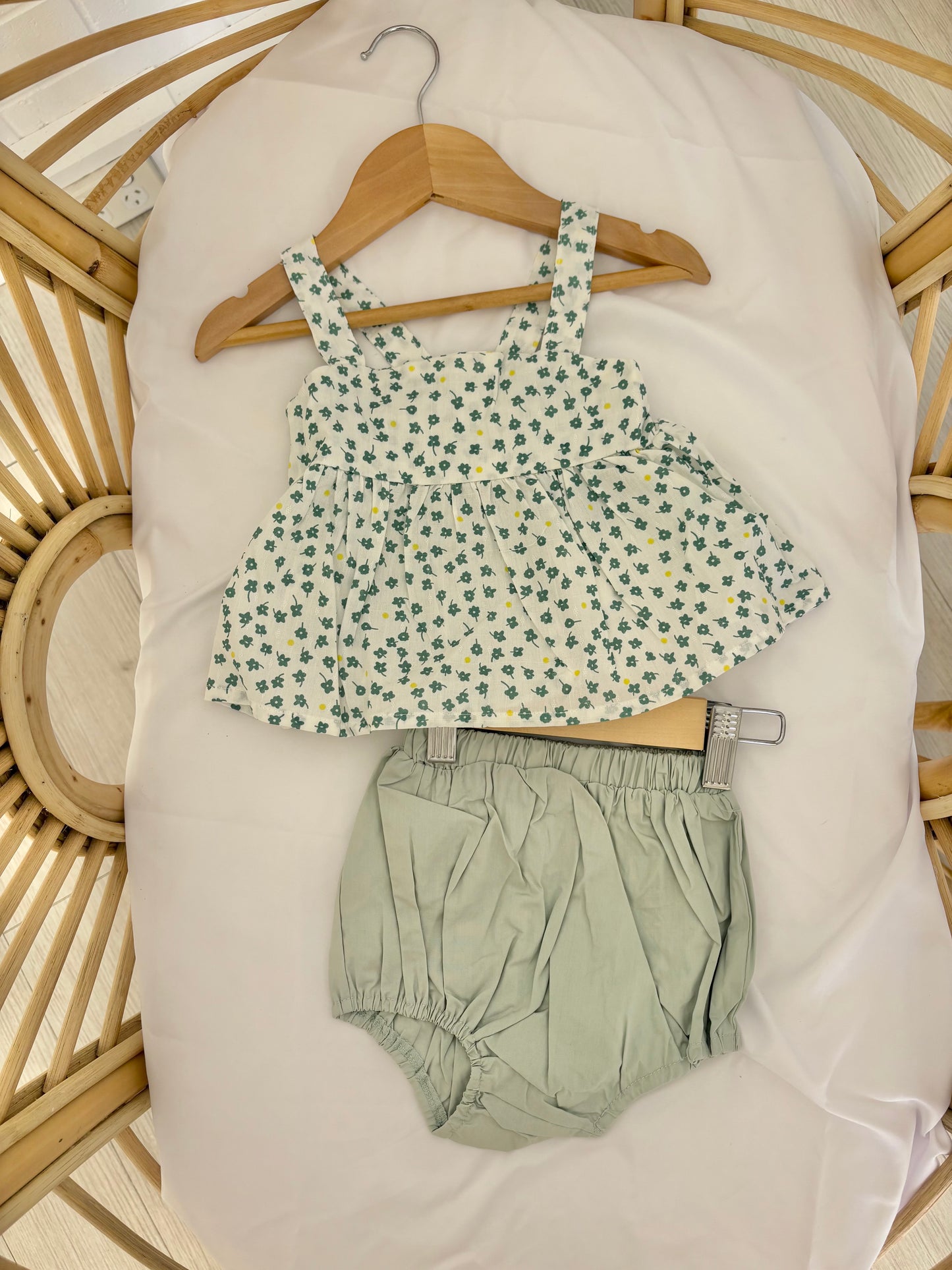 Daisy Set | Moss | 3/6M