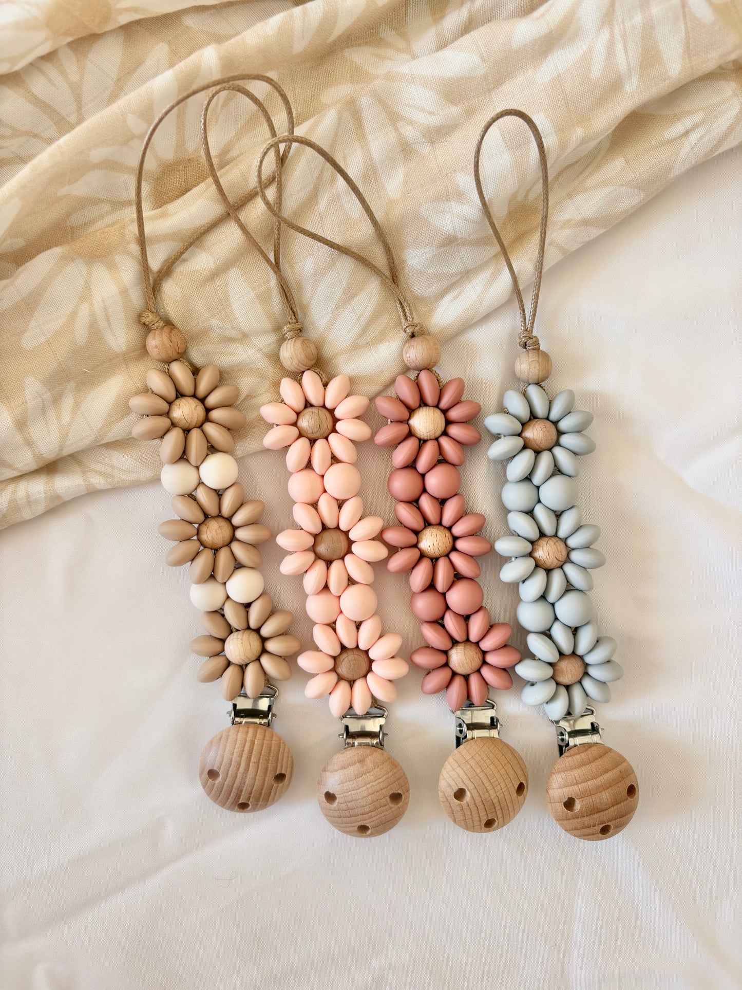Petal Pacifier Chain
