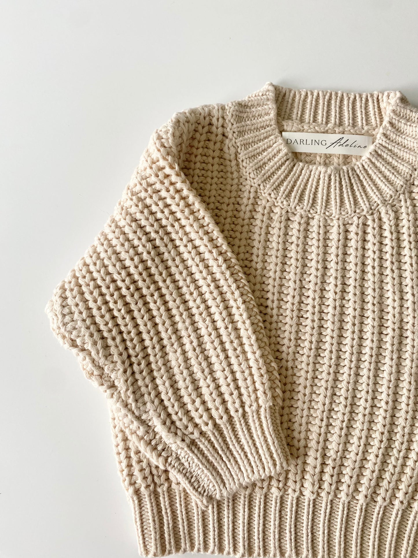 Chunky Knit Jumper | Mylk