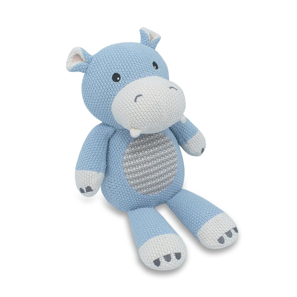 Henry the Hippo Knitted Toy