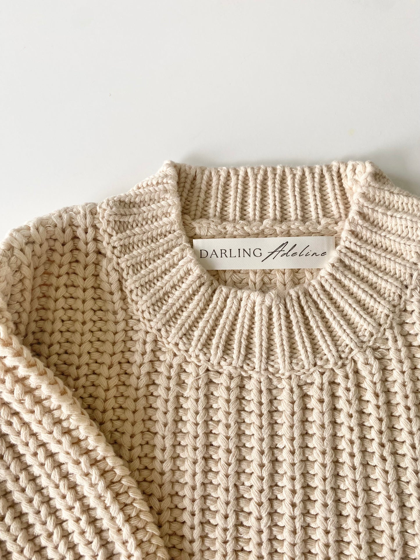 Chunky Knit Jumper | Mylk