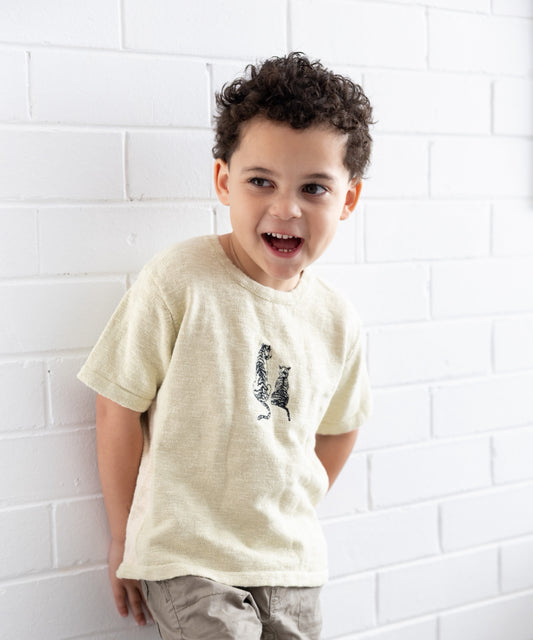 Knit Tee | Tiger Cub | Kids