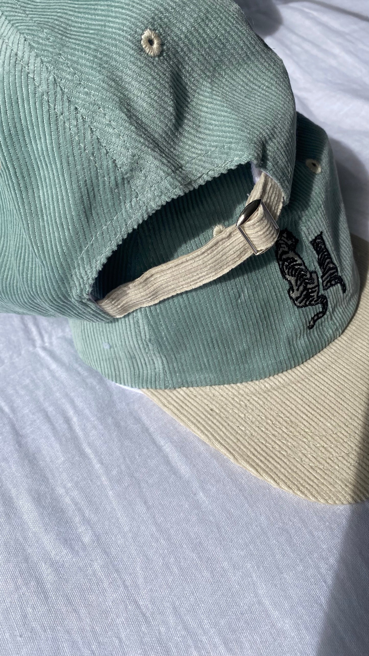 MINI | Corduroy Cap | Sage & Butter