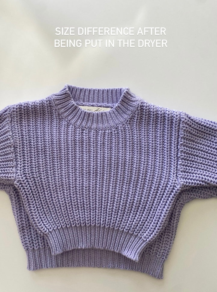 Chunky Knit Jumper | Mylk