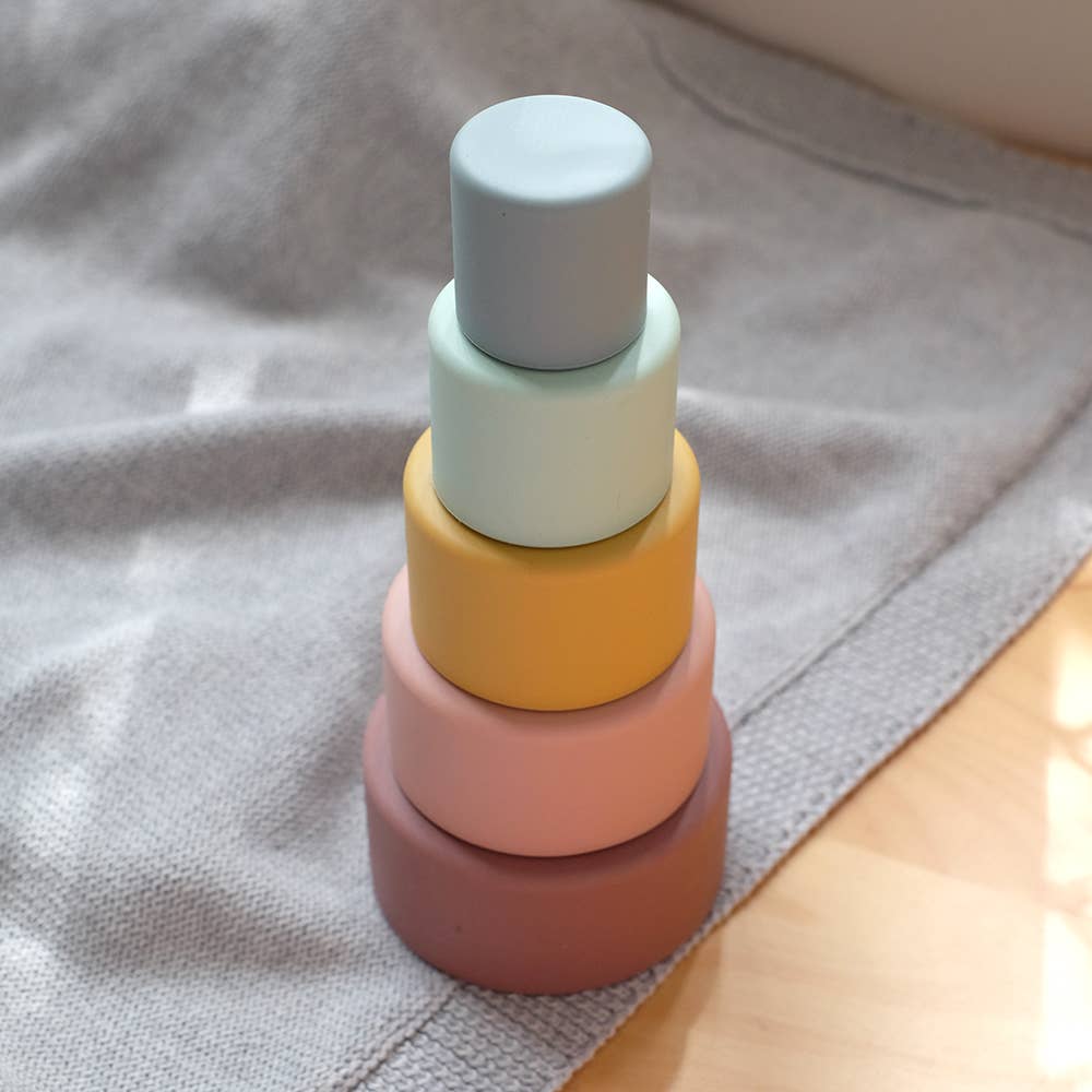 Silicone Nesting Cups - Multi: Multi